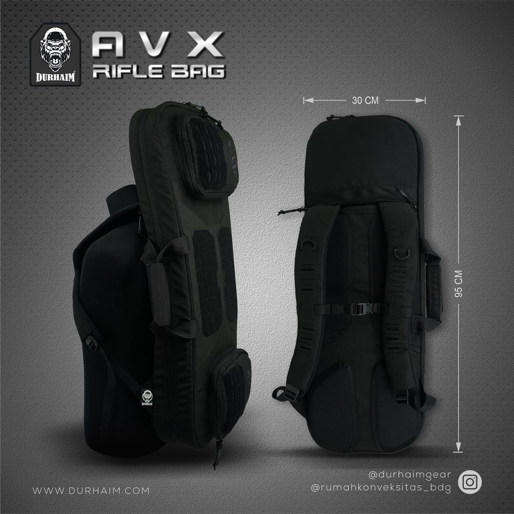 BLACK AIM VORTEX RIFLE BAG - Image 7
