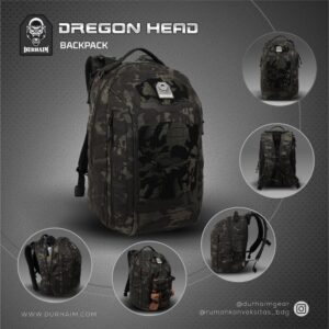 DREGON HEAD MULTICAM BLACK
