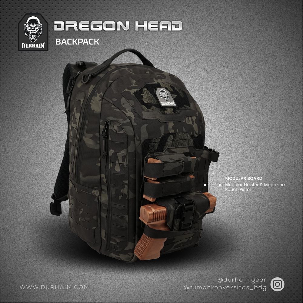 DREGON HEAD MULTICAM BLACK - Image 7