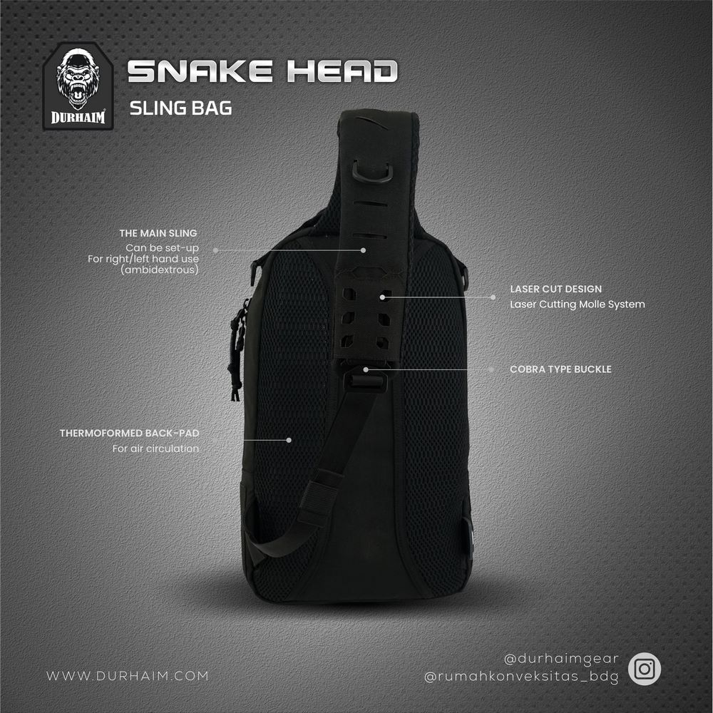 BLACK SNAKE HEAD - Image 2