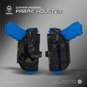 UNIVERSAL FABRIC HOLSTER MULTICAM BLACK